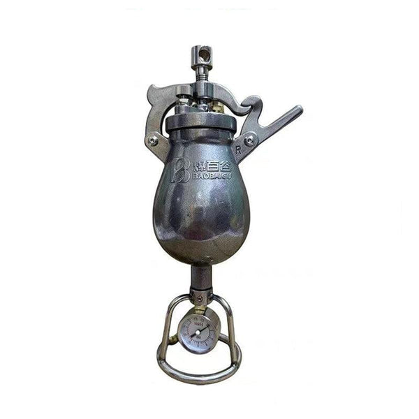 004-500 ml style Classic Hand - Operated Popcorn Machine: Make Gourmet Popcorn at Home. Ideal for Parties and Family Fun